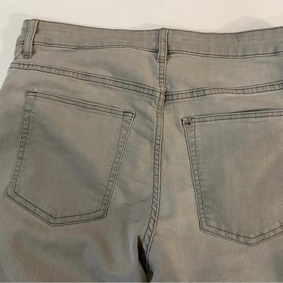 H&M skinny fit grey denim jeans youth boy size 14 with adjustable waist size - Picture 4 of 5
